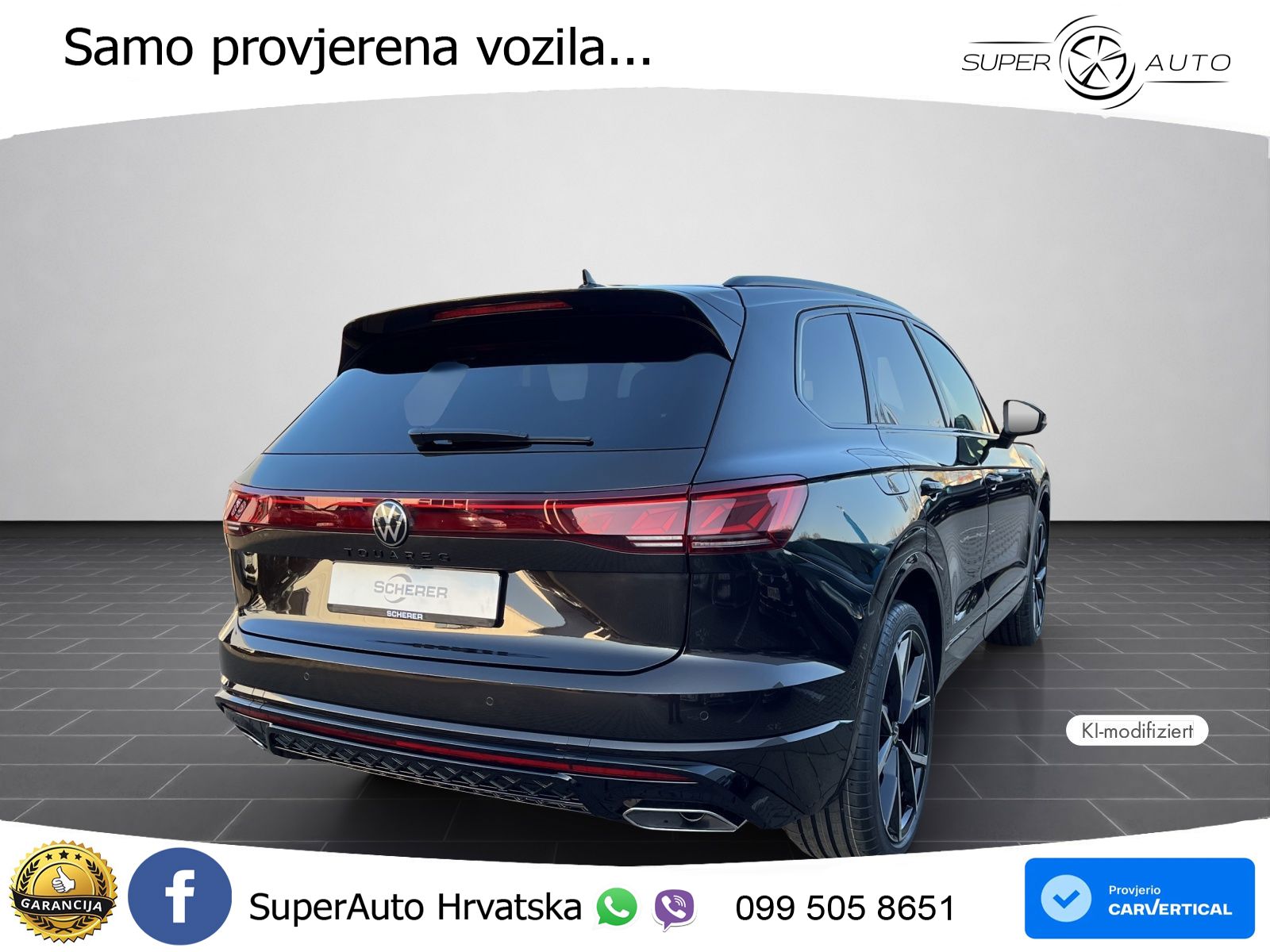 Volkswagen Touareg 3.0 V6 TDI (286 KS) 4MOTION Tiptronic ZRAČNI+ACC+GR SJED+KAM+PANO