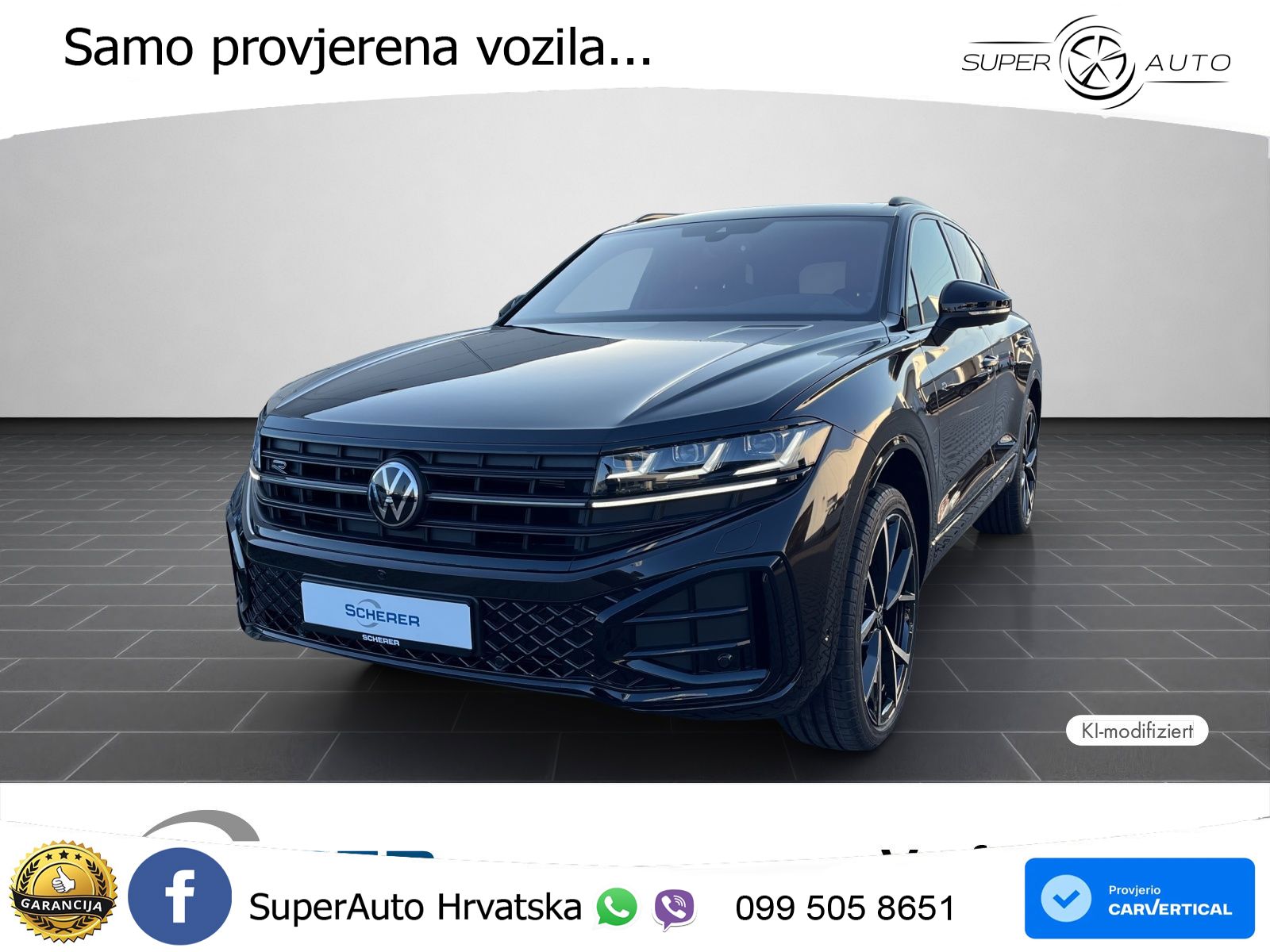 Volkswagen Touareg 3.0 V6 TDI (286 KS) 4MOTION Tiptronic ZRAČNI+ACC+GR SJED+KAM+PANO