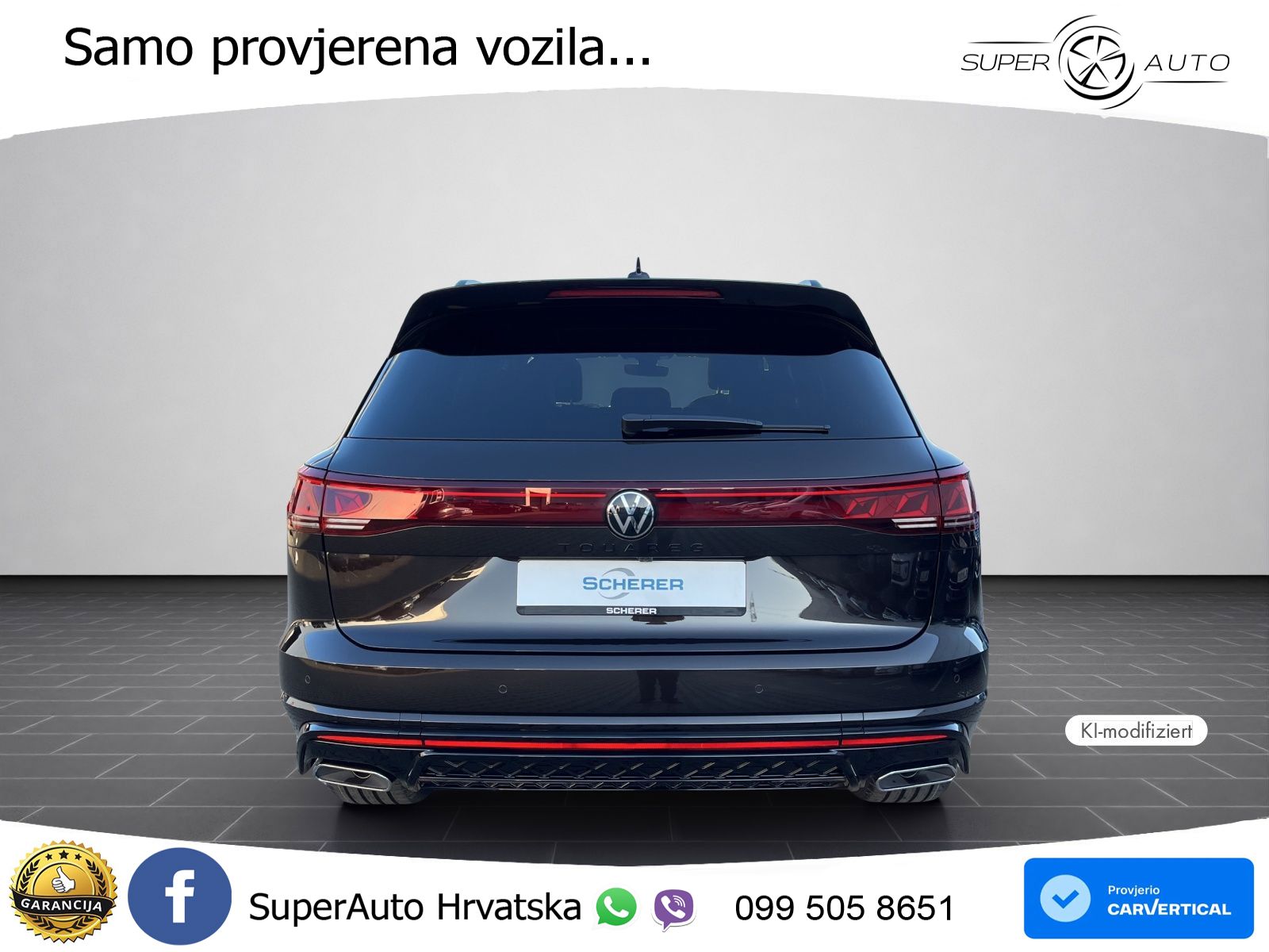 Volkswagen Touareg 3.0 V6 TDI (286 KS) 4MOTION Tiptronic ZRAČNI+ACC+GR SJED+KAM+PANO
