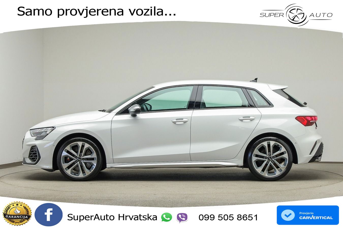 Audi S3 2.0 TFSI (333 KS) quattro S tronic LED+GR SJED+ACC