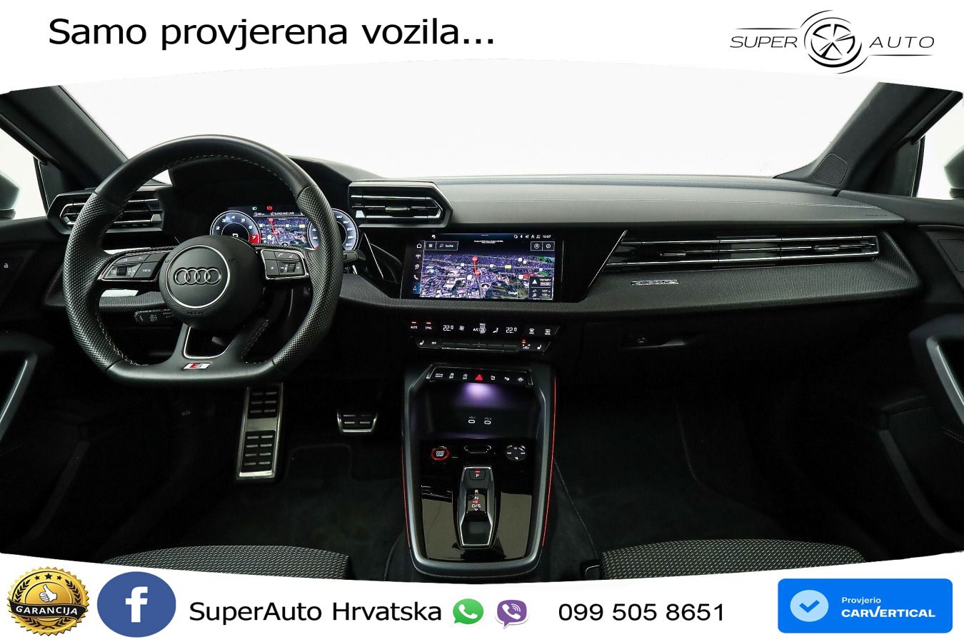 Audi S3 2.0 TFSI (333 KS) quattro S tronic LED+GR SJED+ACC