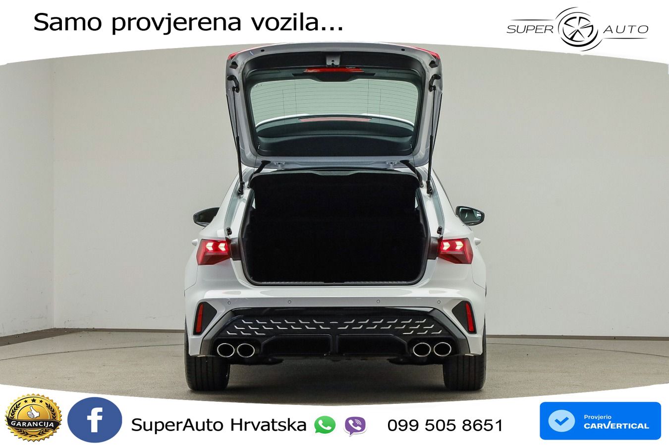 Audi S3 2.0 TFSI (333 KS) quattro S tronic LED+GR SJED+ACC