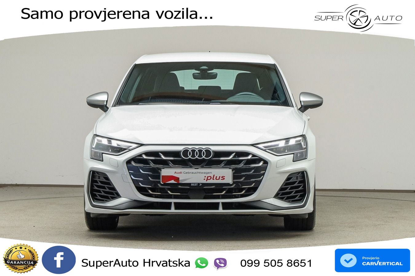 Audi S3 2.0 TFSI (333 KS) quattro S tronic LED+GR SJED+ACC