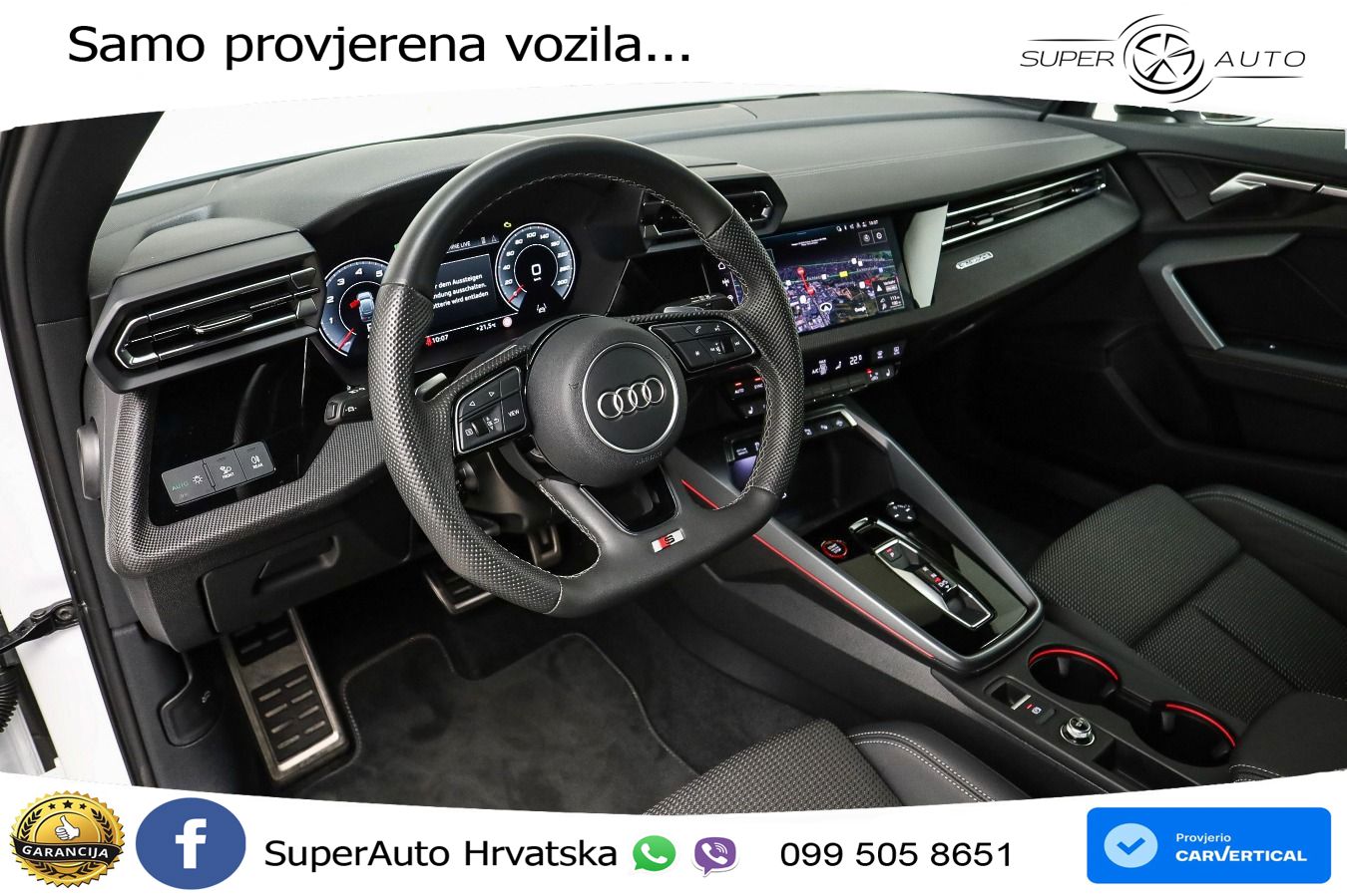 Audi S3 2.0 TFSI (333 KS) quattro S tronic LED+GR SJED+ACC