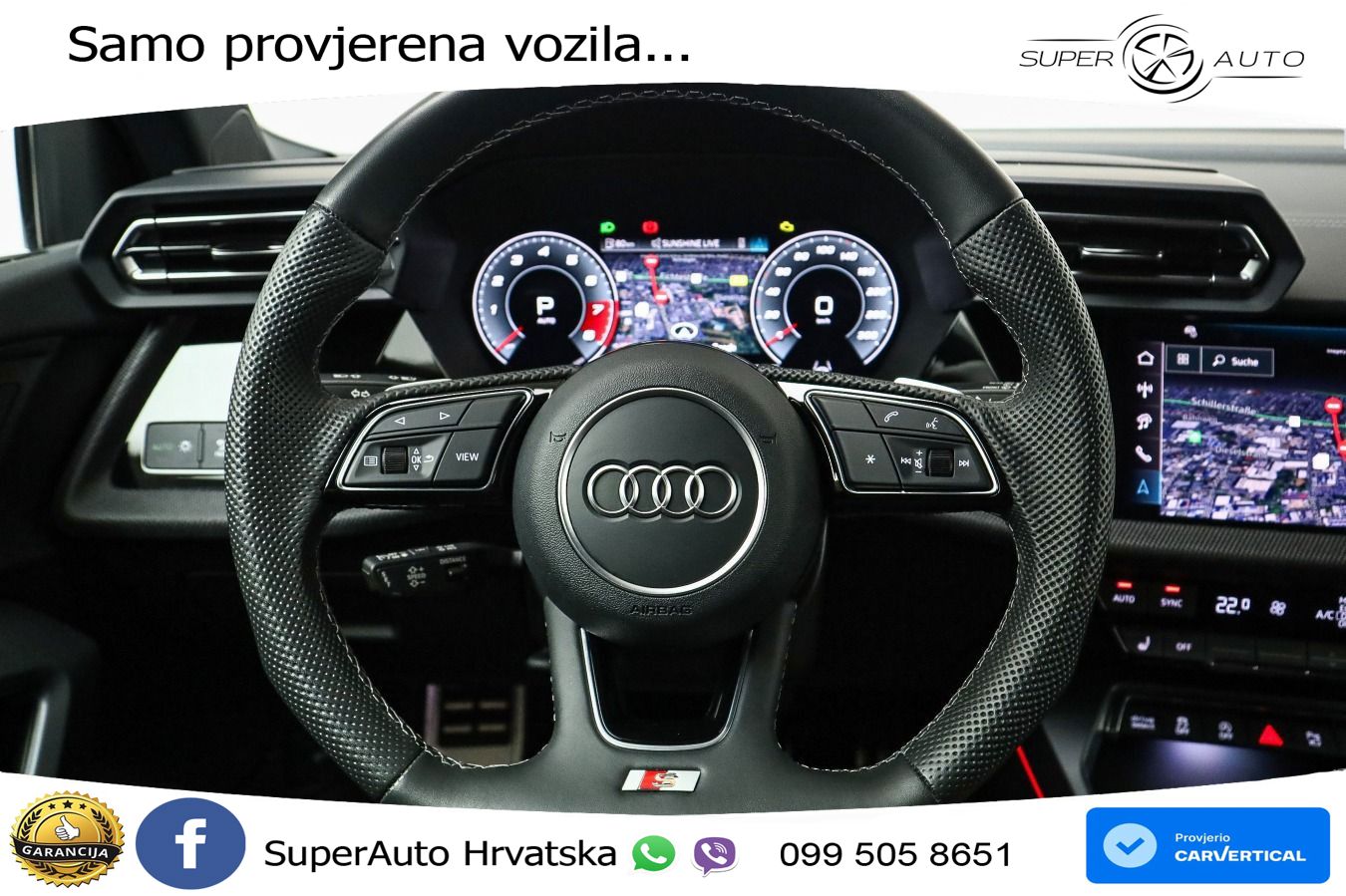 Audi S3 2.0 TFSI (333 KS) quattro S tronic LED+GR SJED+ACC