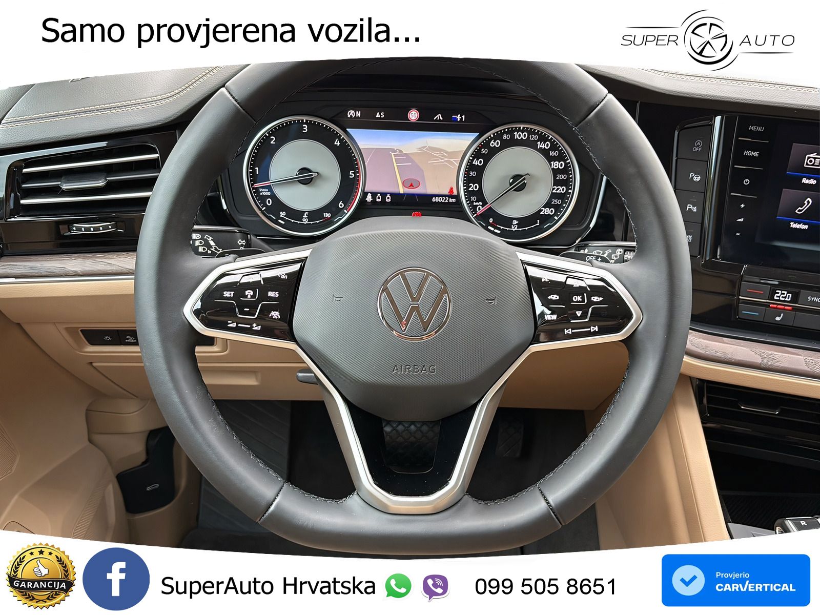 Volkswagen Touareg 3.0 V6 TDI (286 KS) 4MOTION Tiptronic LED+GR SJED+ACC