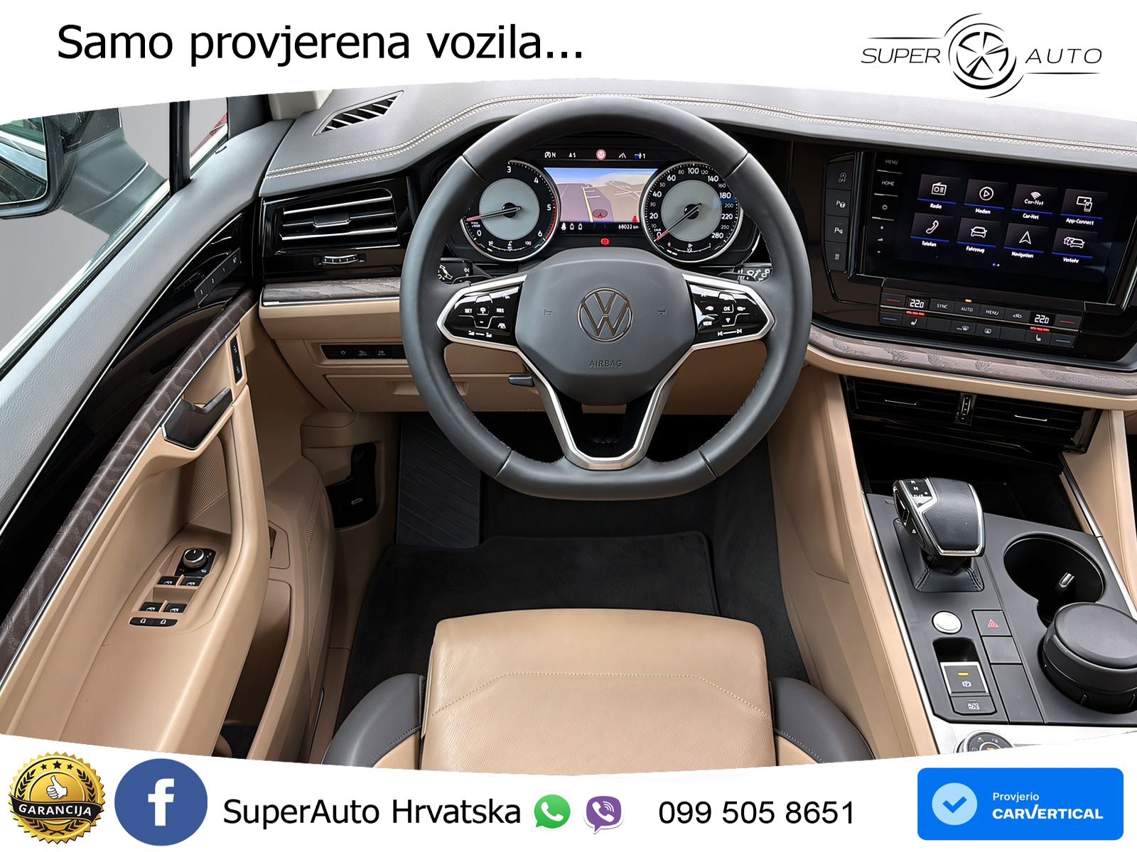 Volkswagen Touareg 3.0 V6 TDI (286 KS) 4MOTION Tiptronic LED+GR SJED+ACC