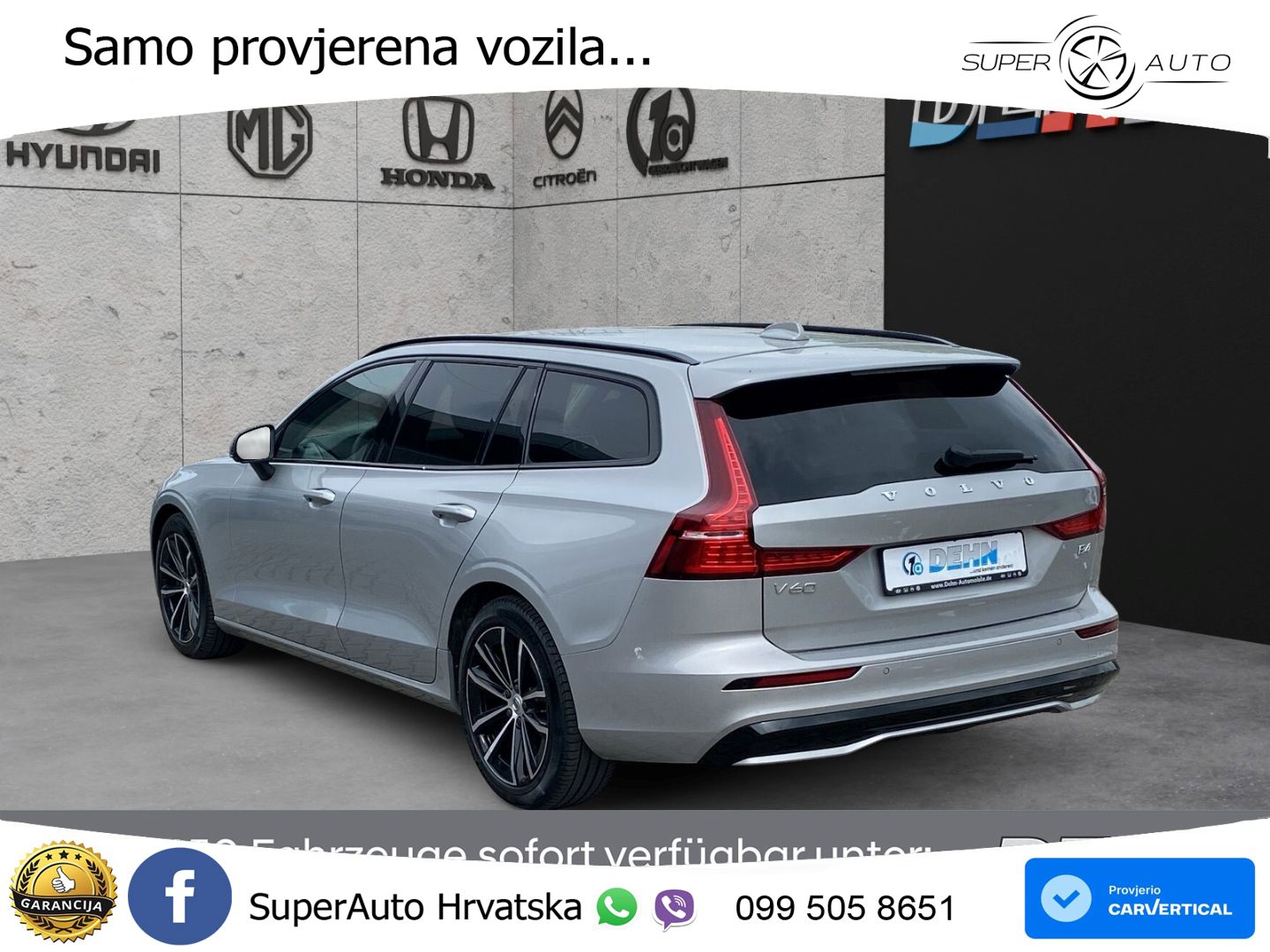 Volvo V60 2.0 B4 Diesel Geartronic LED+GR SJED+ACC