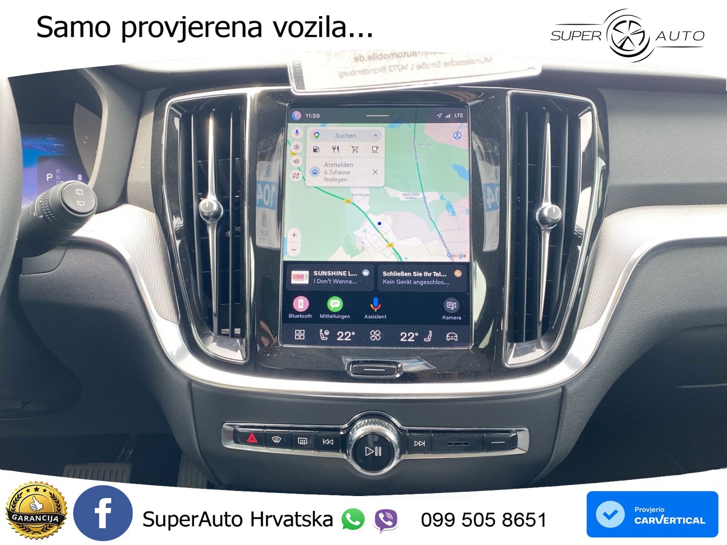 Volvo V60 2.0 B4 Diesel Geartronic LED+GR SJED+ACC