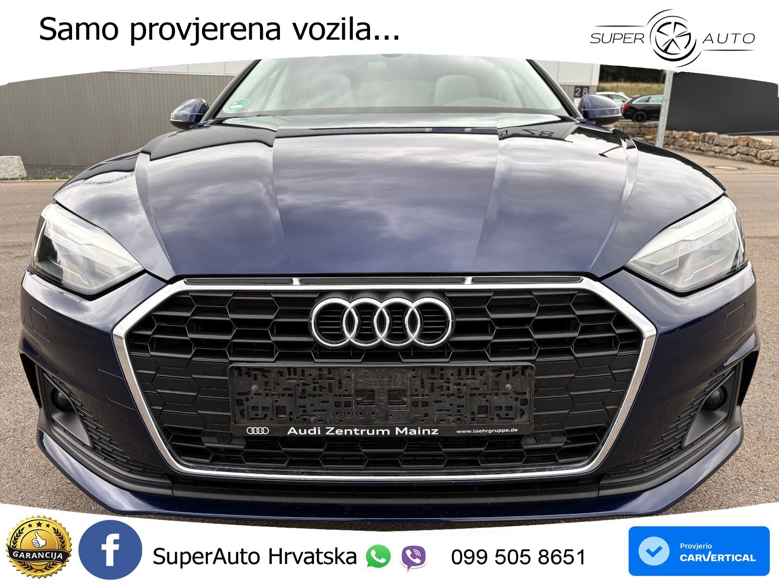 Audi A5 Sportback 40 TDI (204 KS) S tronic LED+GR SJED+ACC