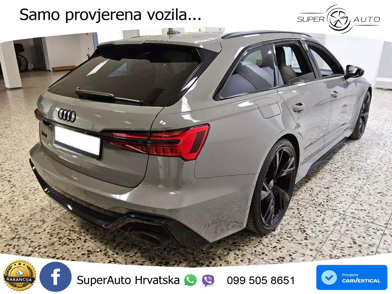 Audi RS6 Avant 4.0 TFSI V8 (600 KS) quattro Tiptronic LED+GR SJED+ACC