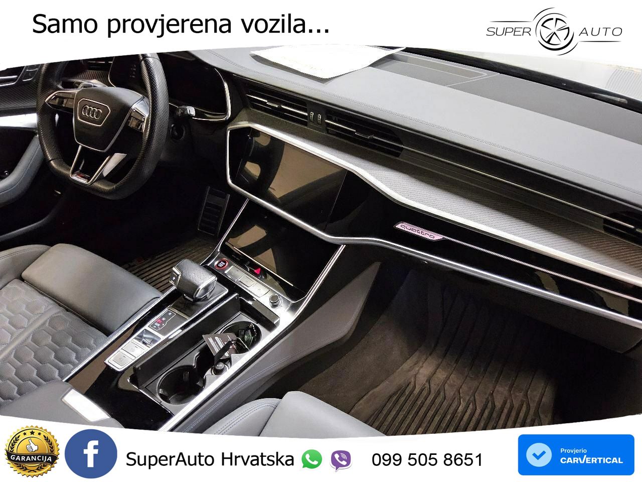Audi RS6 Avant 4.0 TFSI V8 (600 KS) quattro Tiptronic LED+GR SJED+ACC