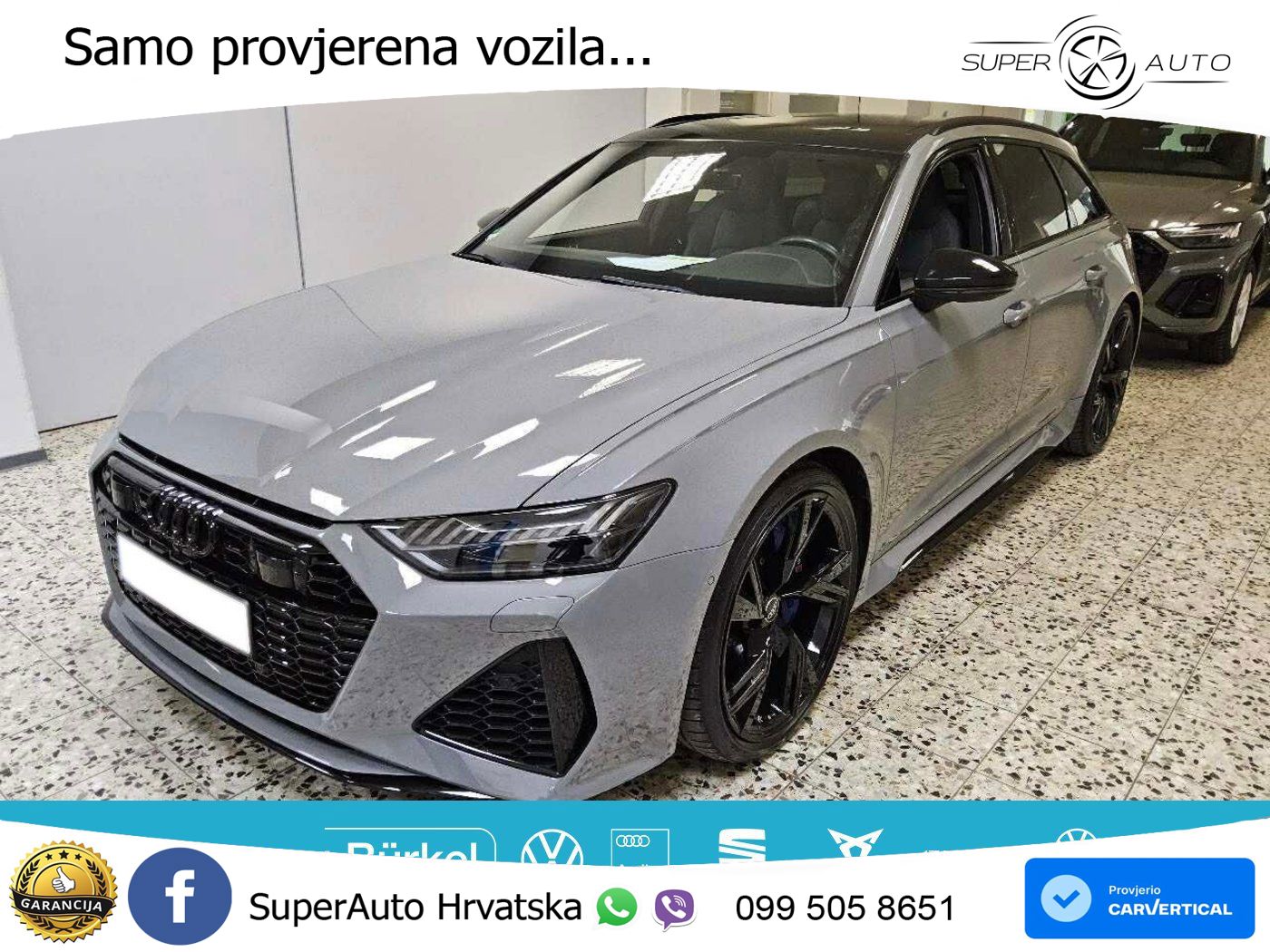 Audi RS6 Avant 4.0 TFSI V8 (600 KS) quattro Tiptronic LED+GR SJED+ACC