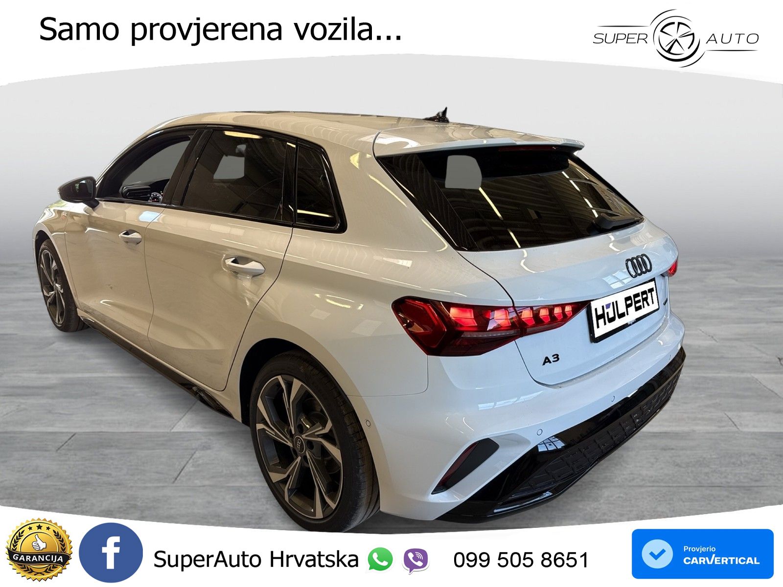Audi A3 Sportback 40 TFSI (204 KS) quattro S tronic S line LED+GR SJED+ACC