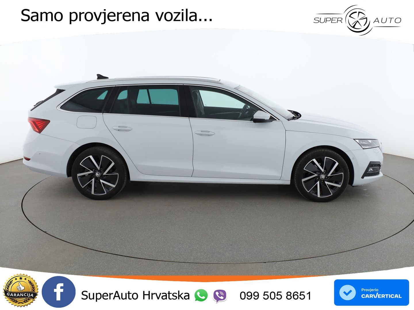 Škoda Octavia Combi iV 1.4 TSI (204 KS) DSG LED+GR SJED+ACC