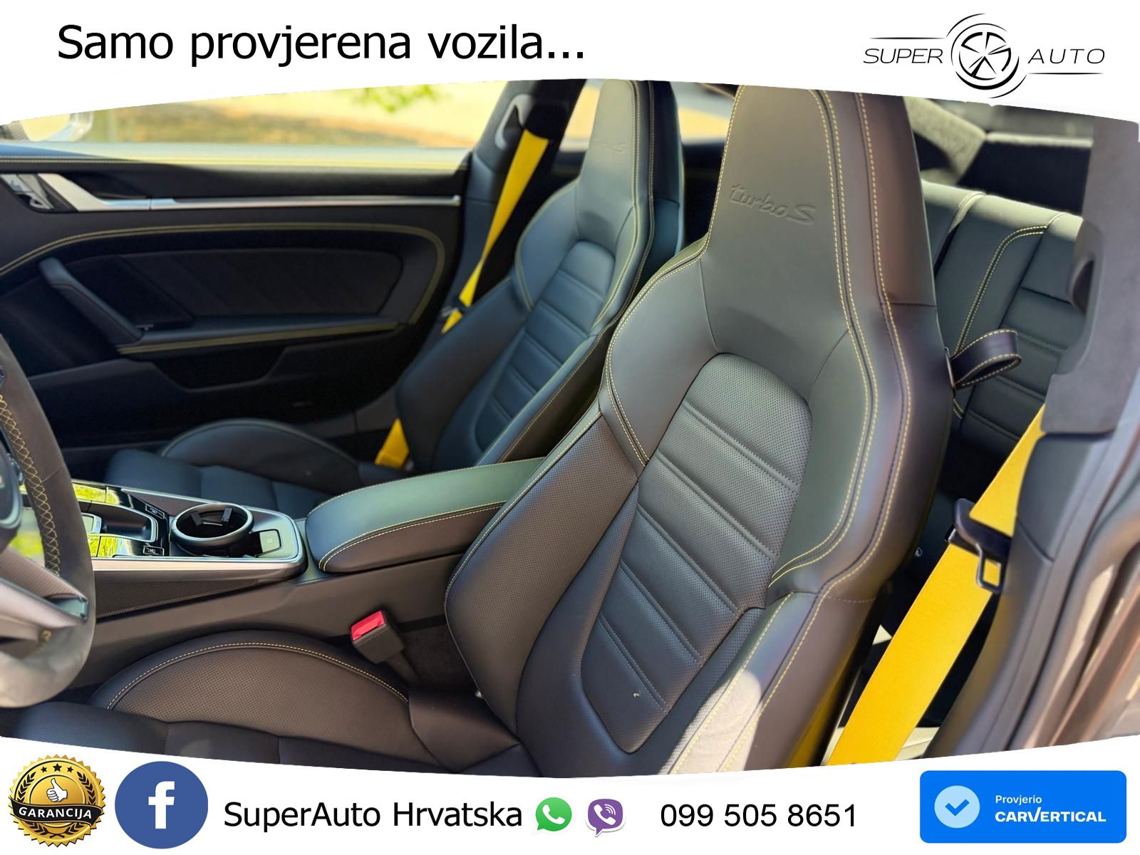 Porsche 911 Turbo S 3.8 (650 KS) PDK ZRAČNI+ACC+GR SJED+KAM