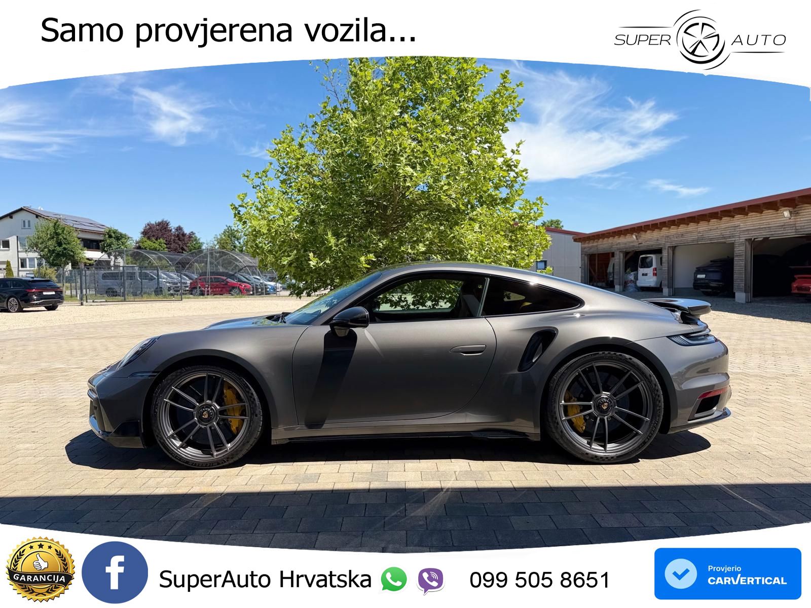 Porsche 911 Turbo S 3.8 (650 KS) PDK ZRAČNI+ACC+GR SJED+KAM