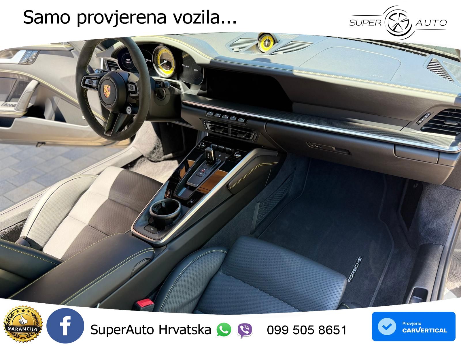 Porsche 911 Turbo S 3.8 (650 KS) PDK ZRAČNI+ACC+GR SJED+KAM
