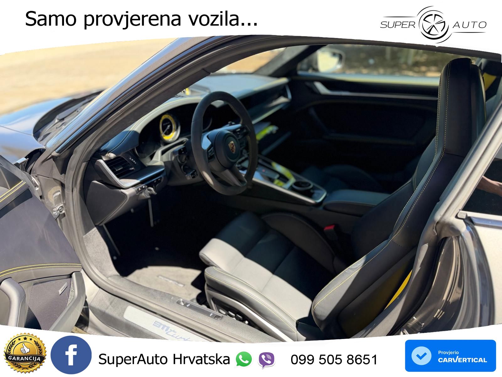 Porsche 911 Turbo S 3.8 (650 KS) PDK ZRAČNI+ACC+GR SJED+KAM