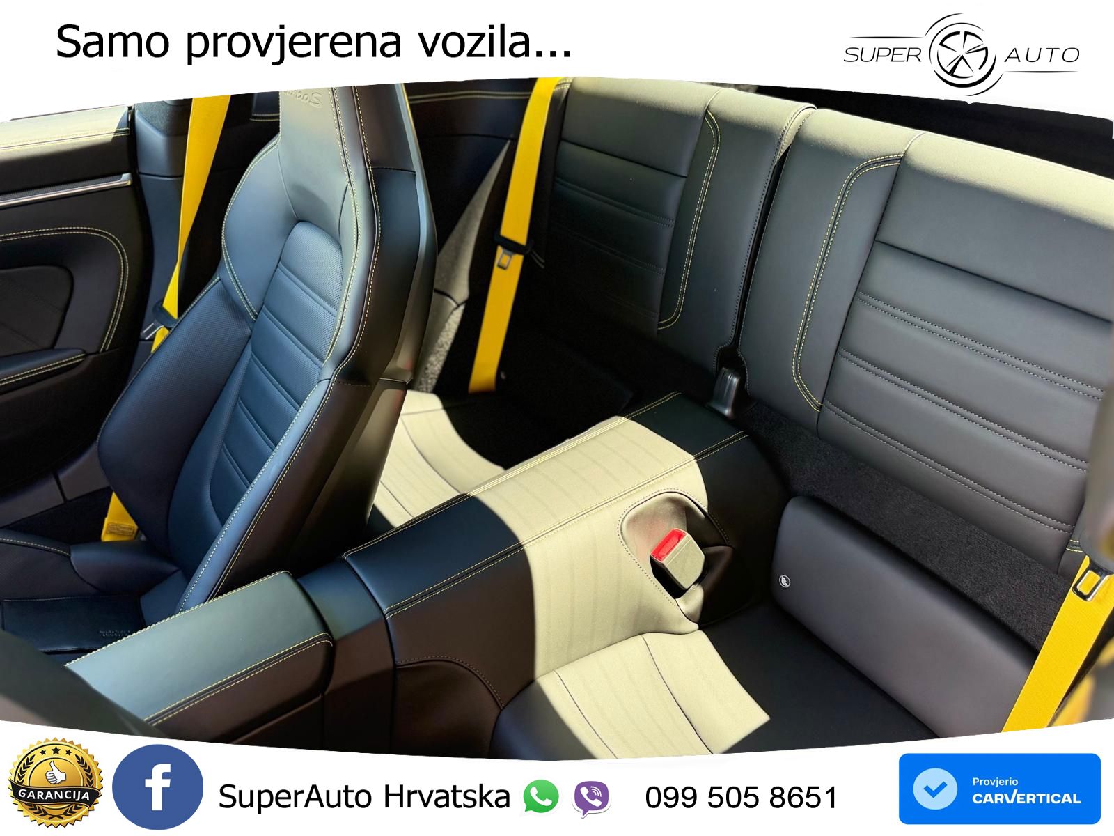 Porsche 911 Turbo S 3.8 (650 KS) PDK ZRAČNI+ACC+GR SJED+KAM