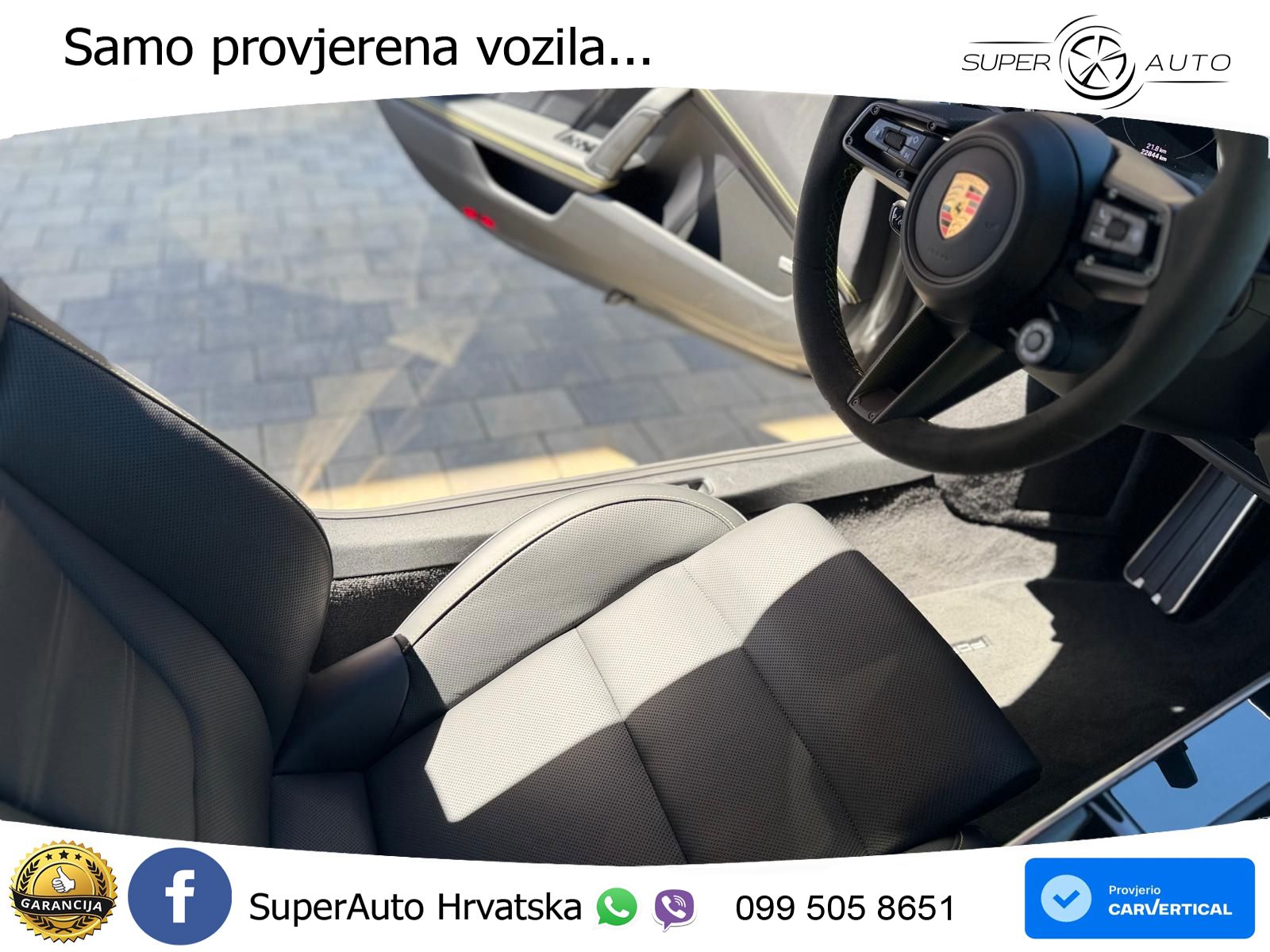 Porsche 911 Turbo S 3.8 (650 KS) PDK ZRAČNI+ACC+GR SJED+KAM