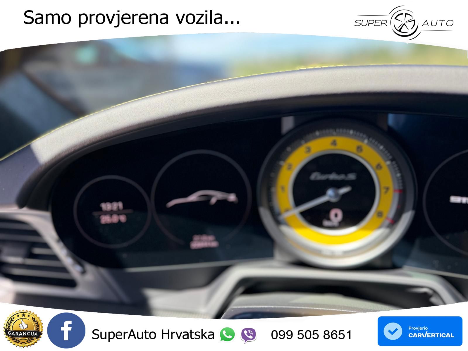 Porsche 911 Turbo S 3.8 (650 KS) PDK ZRAČNI+ACC+GR SJED+KAM