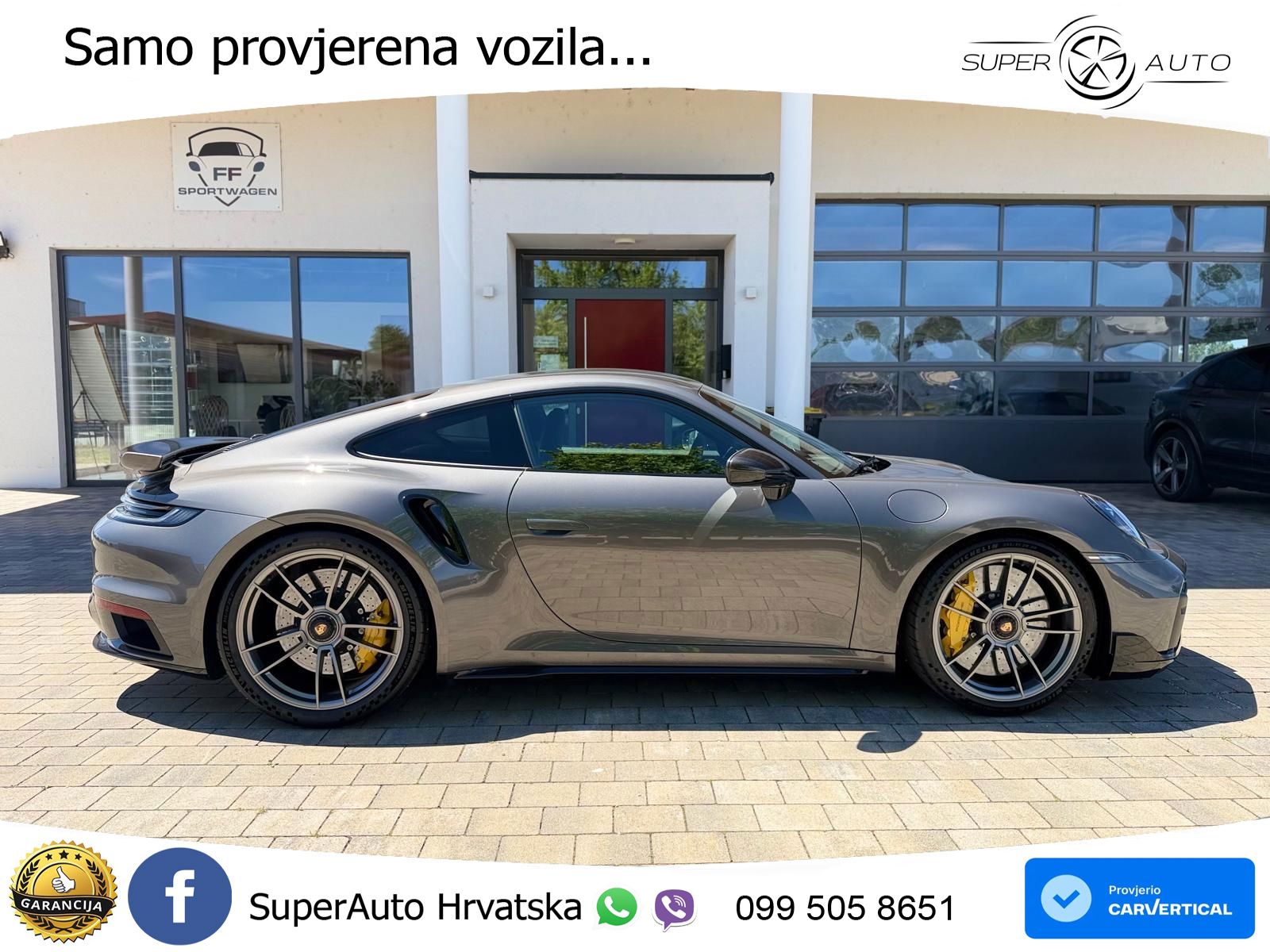 Porsche 911 Turbo S 3.8 (650 KS) PDK ZRAČNI+ACC+GR SJED+KAM