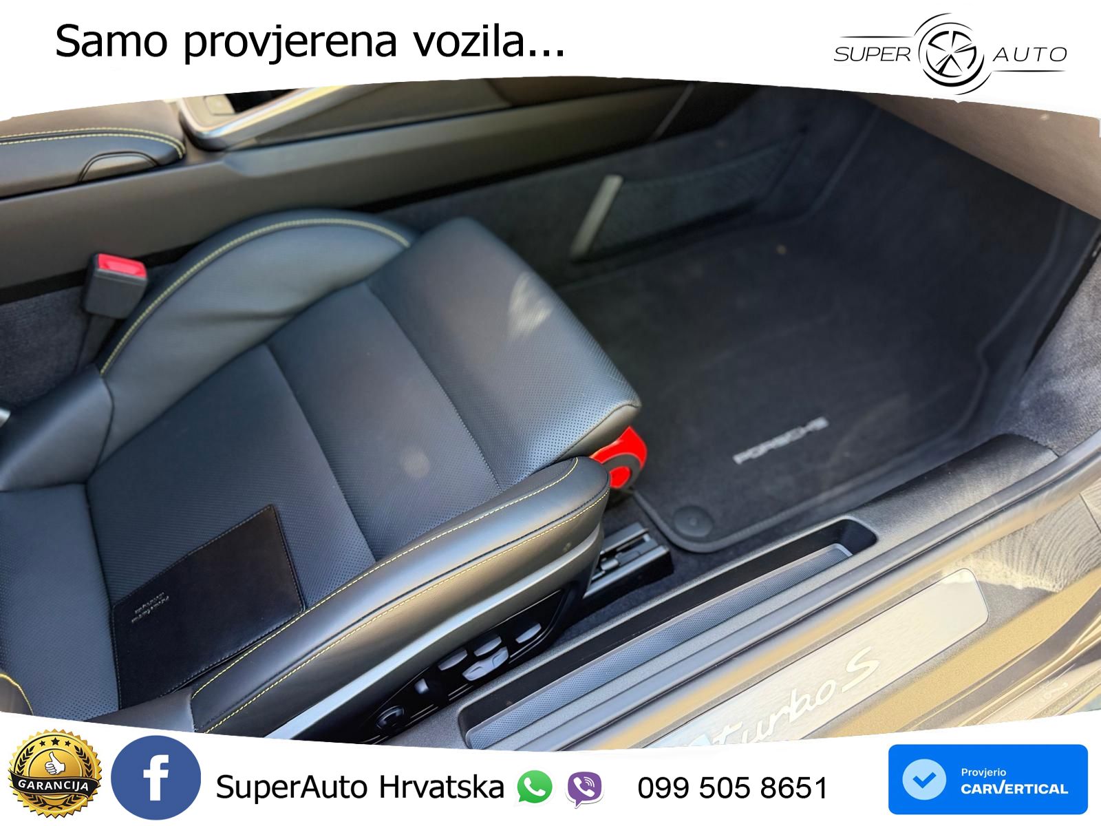 Porsche 911 Turbo S 3.8 (650 KS) PDK ZRAČNI+ACC+GR SJED+KAM