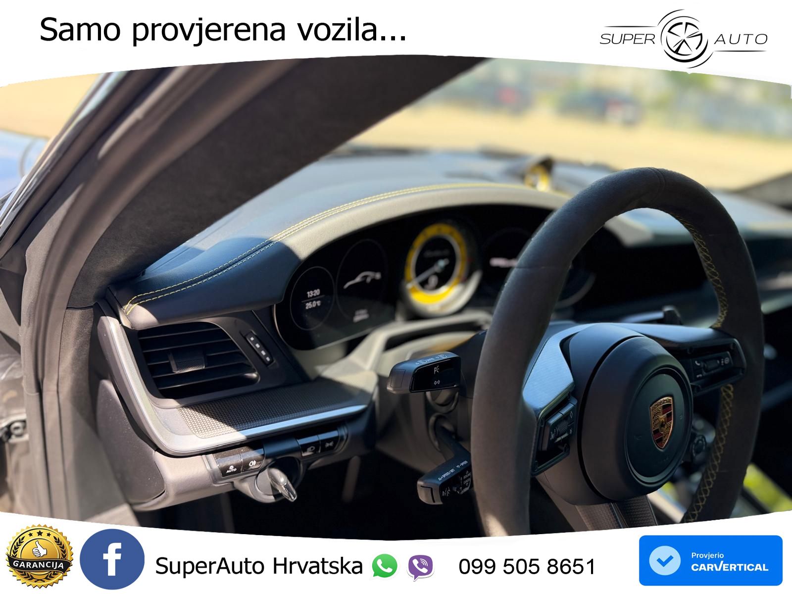 Porsche 911 Turbo S 3.8 (650 KS) PDK ZRAČNI+ACC+GR SJED+KAM