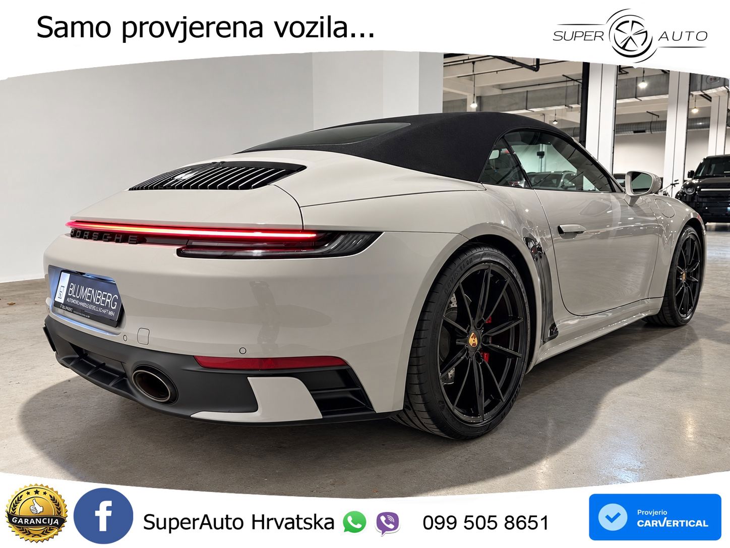Porsche 911 Carrera 4S Cabriolet 3.0 (450 KS) PDK MATRIX+GR SJED+KAM