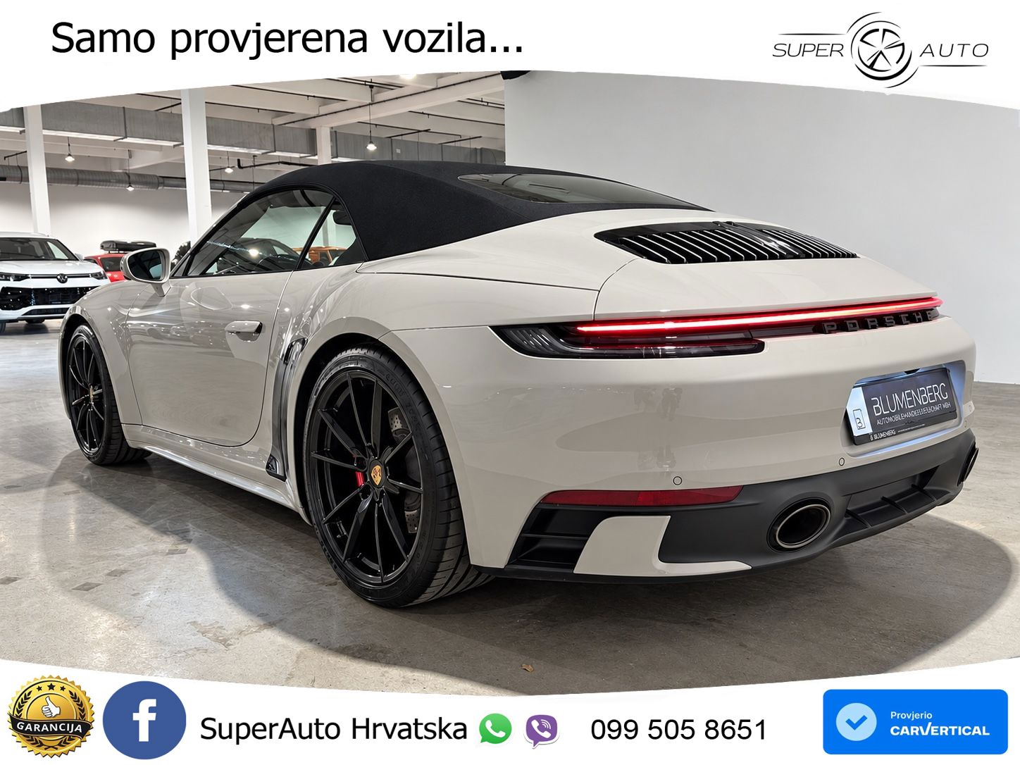 Porsche 911 Carrera 4S Cabriolet 3.0 (450 KS) PDK MATRIX+GR SJED+KAM