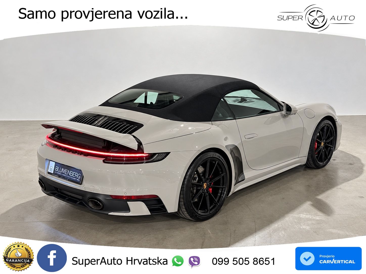 Porsche 911 Carrera 4S Cabriolet 3.0 (450 KS) PDK MATRIX+GR SJED+KAM