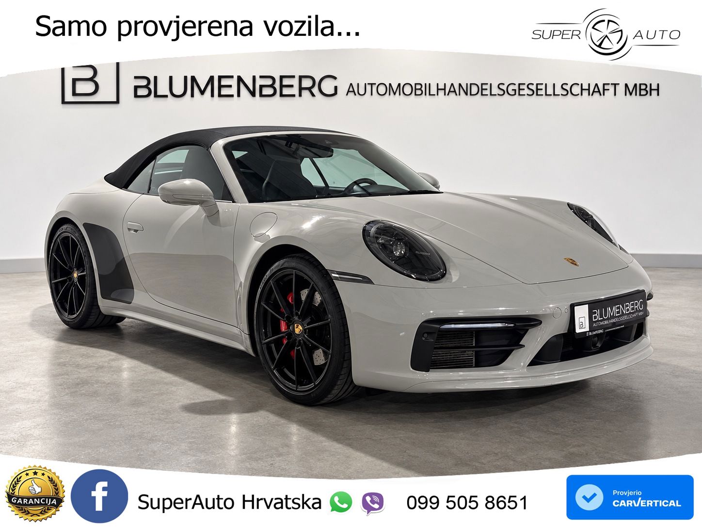Porsche 911 Carrera 4S Cabriolet 3.0 (450 KS) PDK MATRIX+GR SJED+KAM