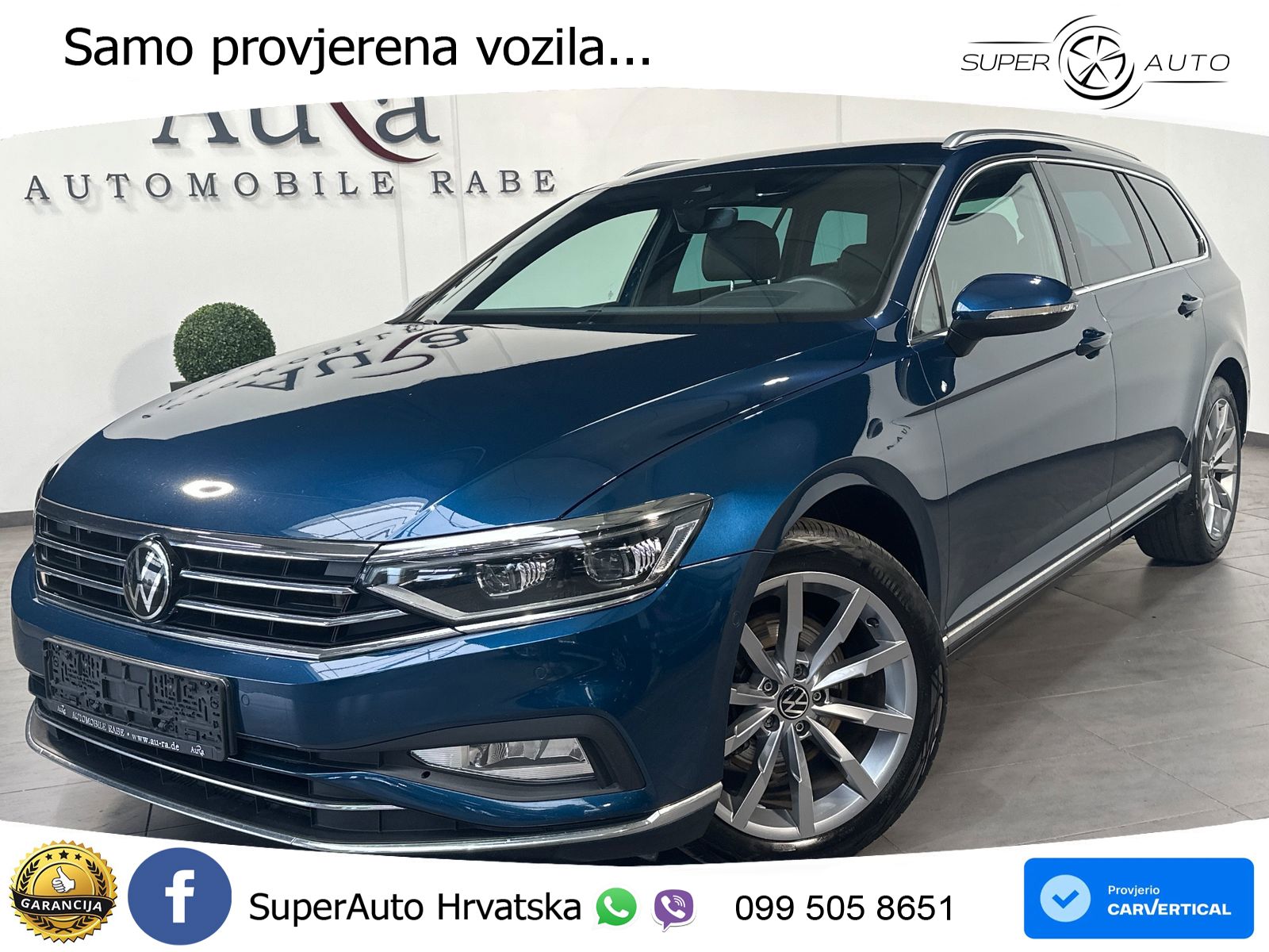 Volkswagen Passat Variant 2.0 TDI (150 KS) DSG Elegance LED+GR SJED+ACC