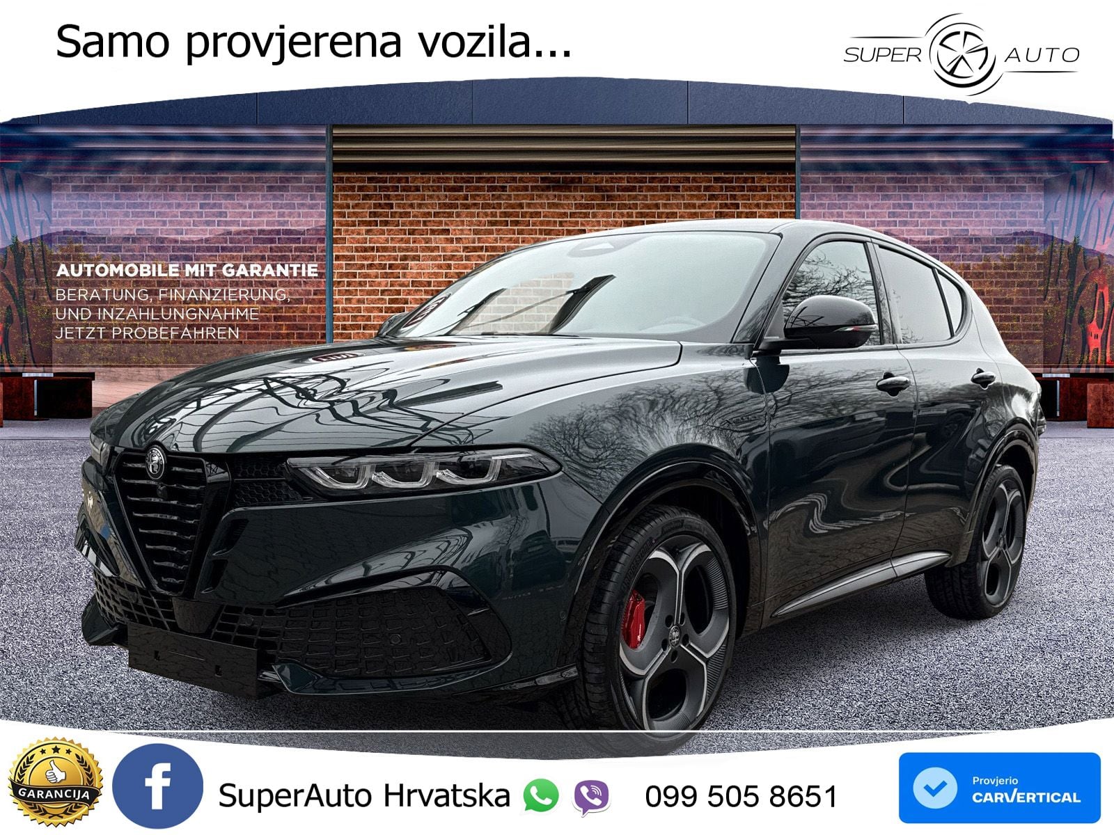 Alfa Romeo Tonale 1.5 VGT (174 KS) Hybrid TCT LED+ACC
