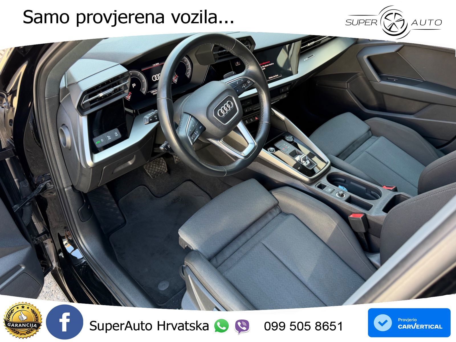 Audi A3 35 TDI (150 KS) S tronic LED+GR SJED+ACC