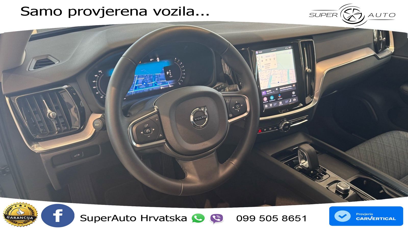 Volvo V60 2.0 B3 DCT LED+GR SJED+ACC