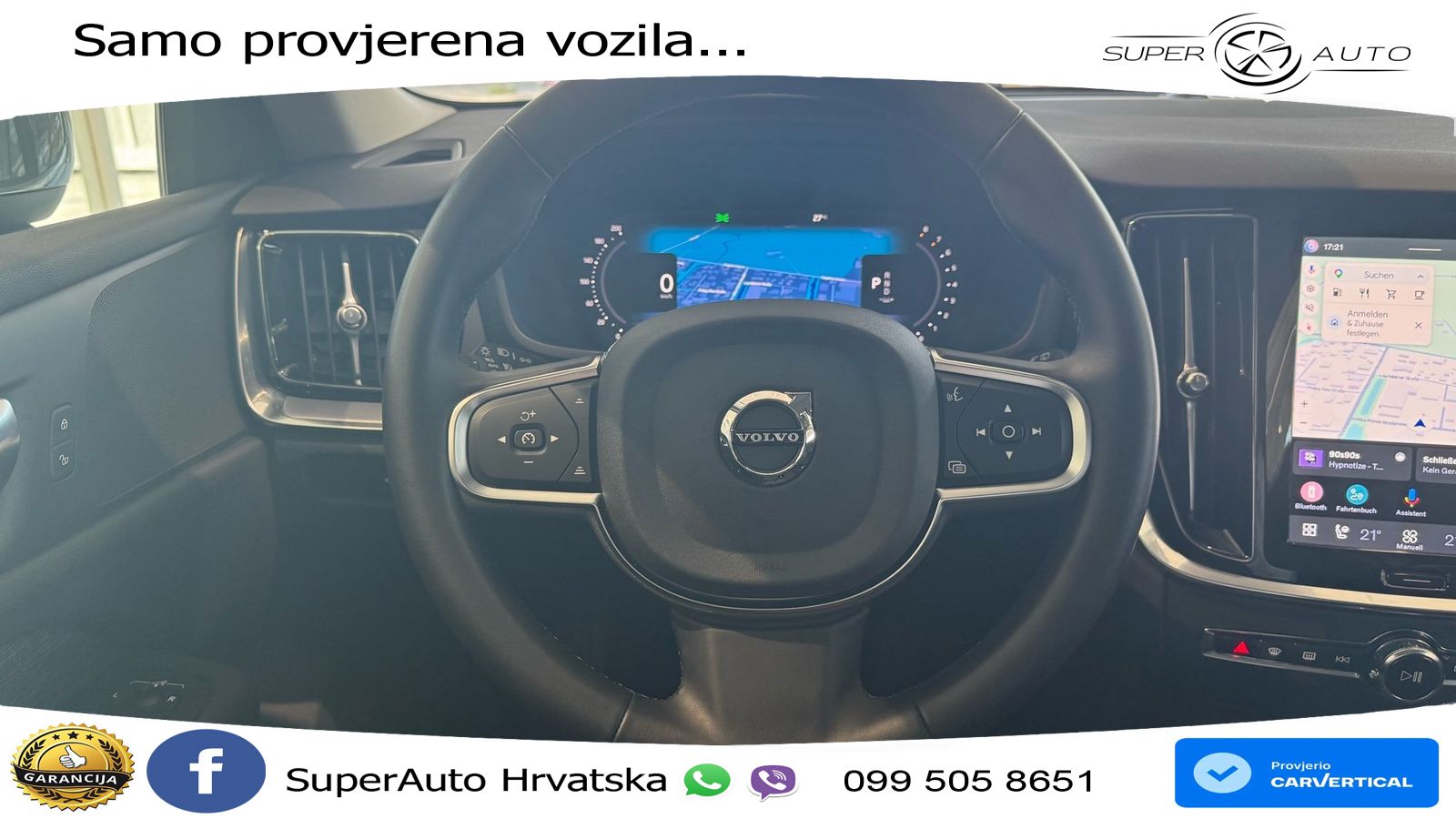 Volvo V60 2.0 B3 DCT LED+GR SJED+ACC