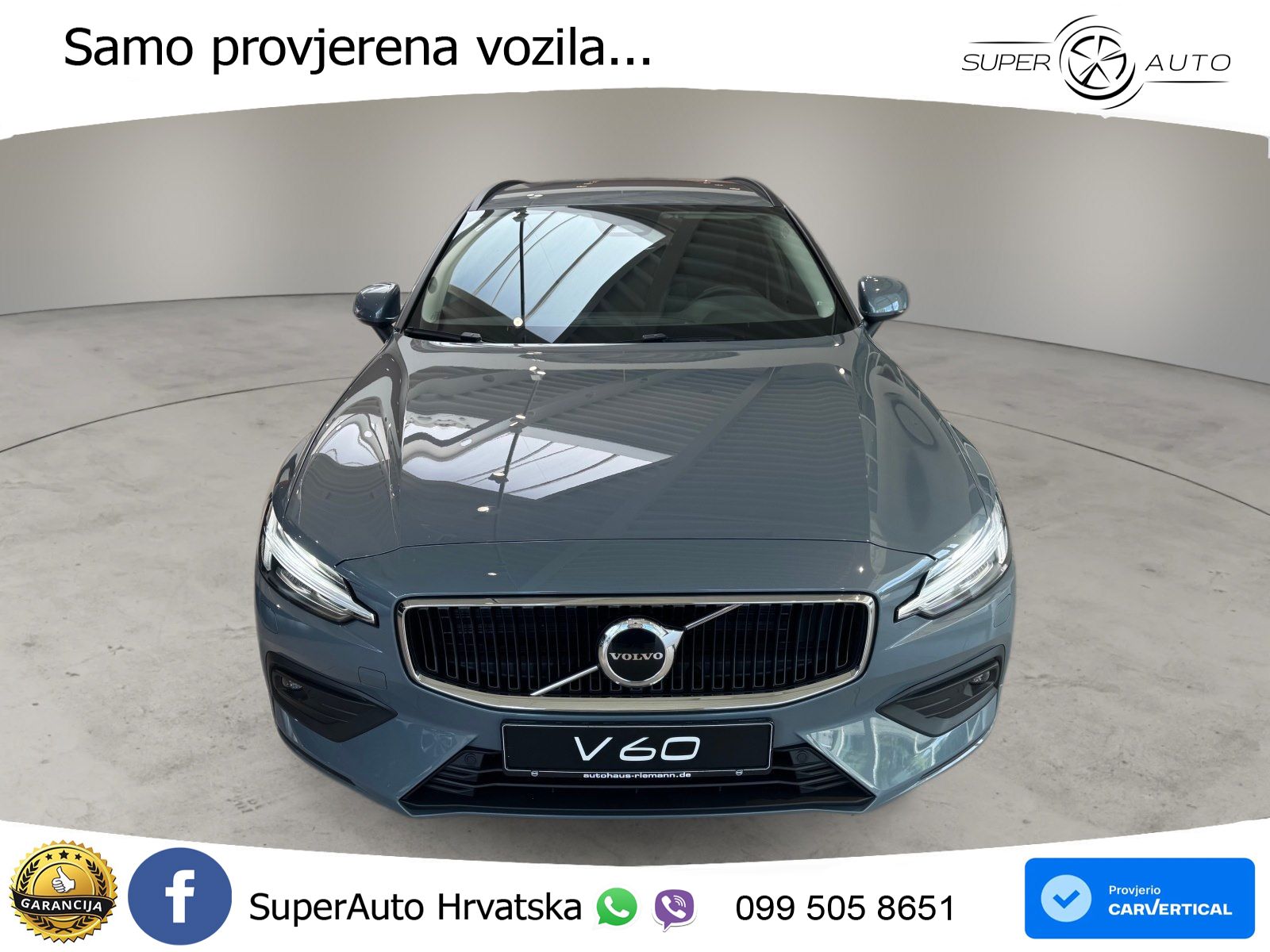 Volvo V60 2.0 B3 DCT LED+GR SJED+ACC