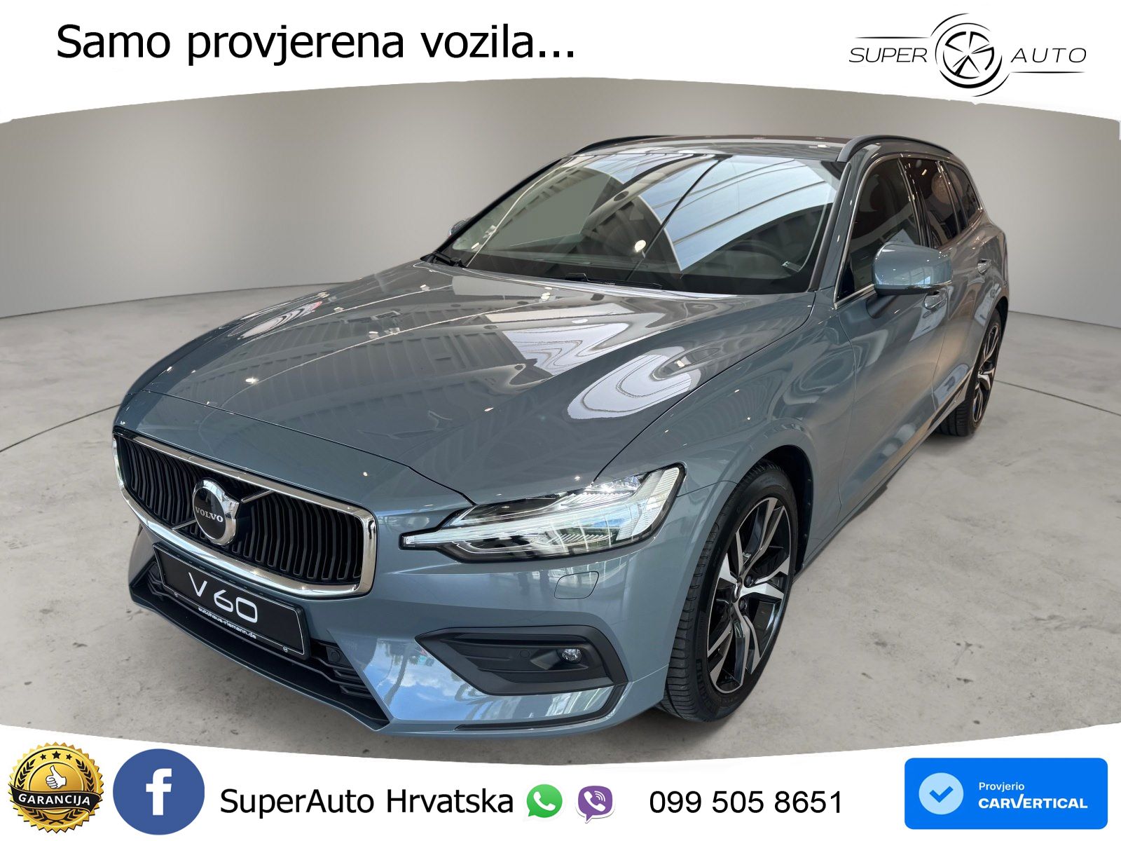 Volvo V60 2.0 B3 DCT LED+GR SJED+ACC