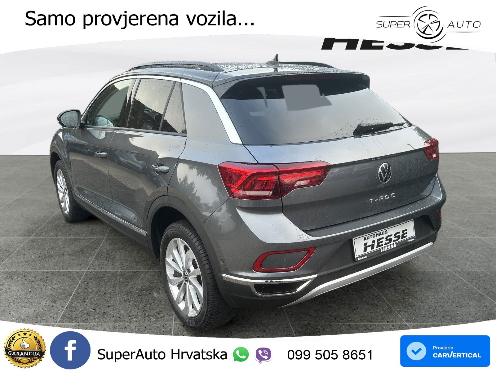 Volkswagen T-Roc 1.5 TSI (150 KS) DSG LED+GR SJED+ACC