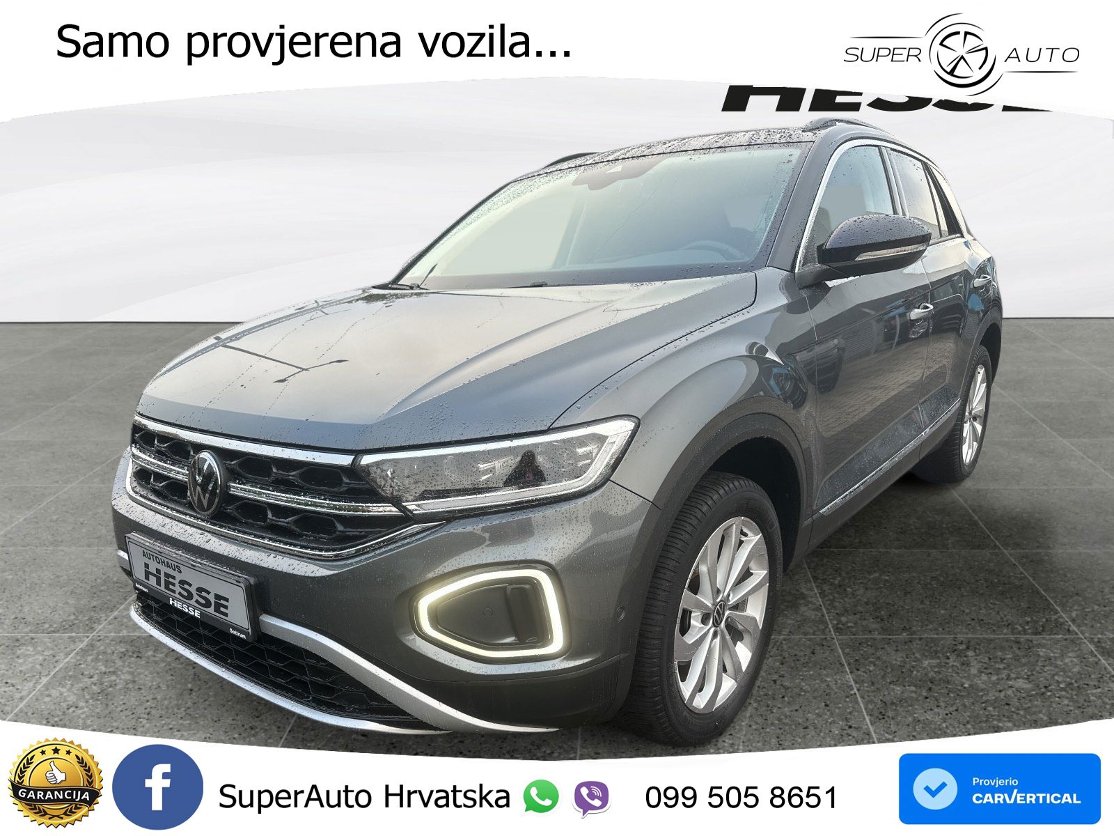 Volkswagen T-Roc 1.5 TSI (150 KS) DSG LED+GR SJED+ACC