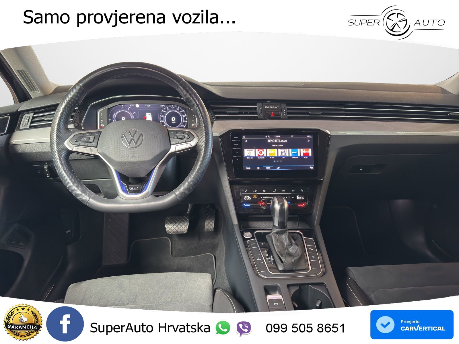 Volkswagen Passat Variant GTE 1.4 TSI (218 KS) DSG LED+GR SJED+ACC