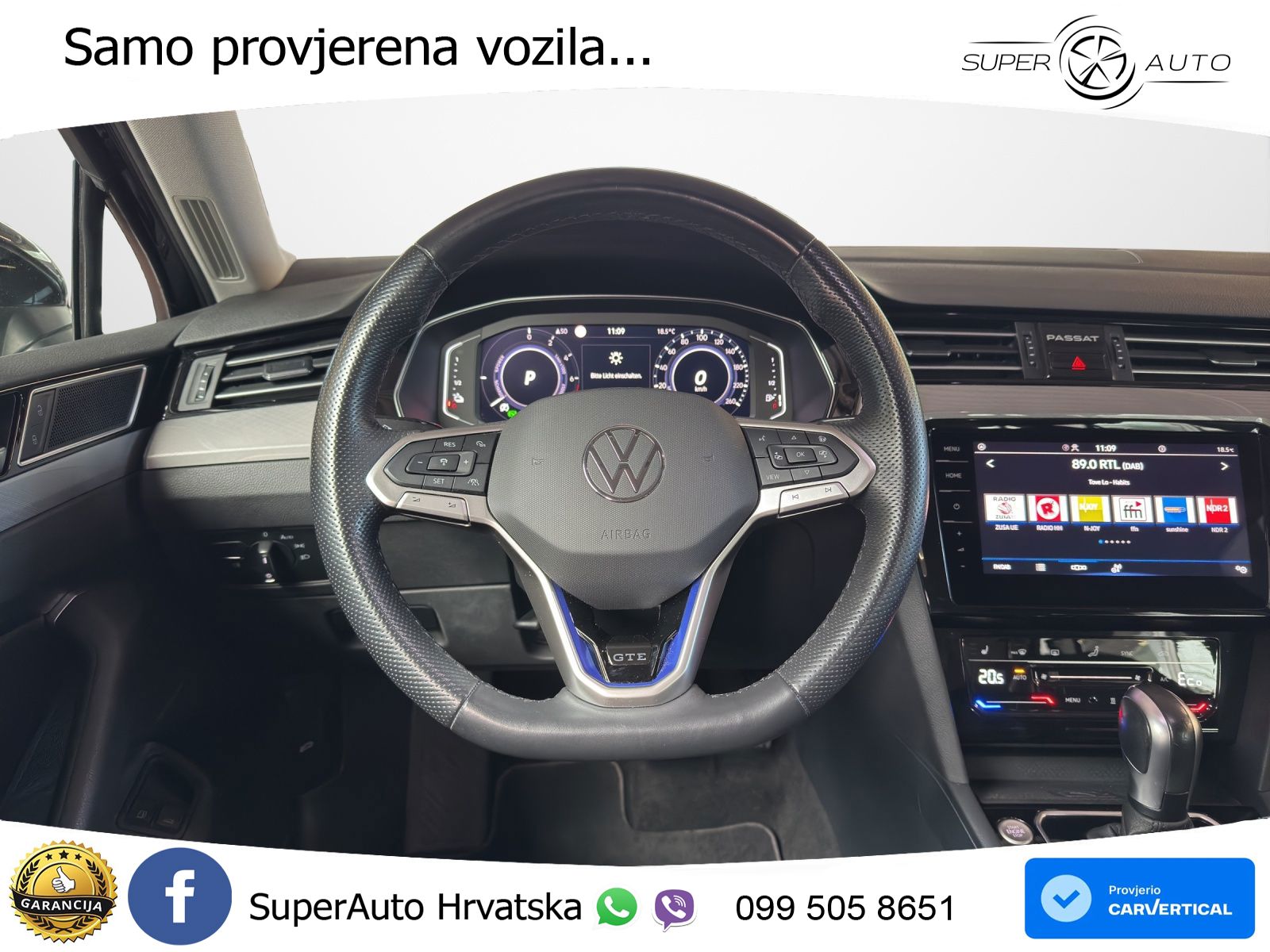 Volkswagen Passat Variant GTE 1.4 TSI (218 KS) DSG LED+GR SJED+ACC