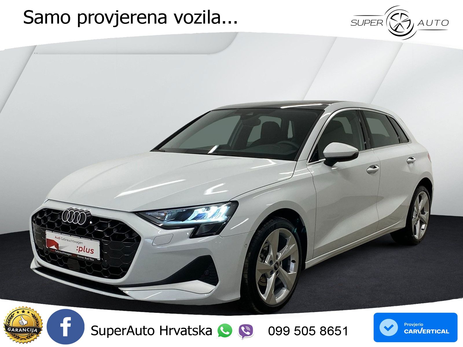 Audi A3 Sportback 30 TFSI (116 KS) Mild Hybrid S tronic advanced LED+GR SJED+ACC