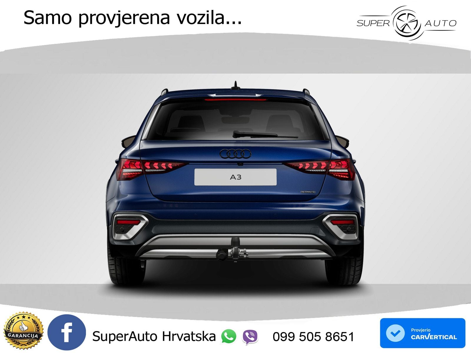 Audi A3 allstreet 40 TFSI (204 KS) quattro S tronic LED+GR SJED+ACC