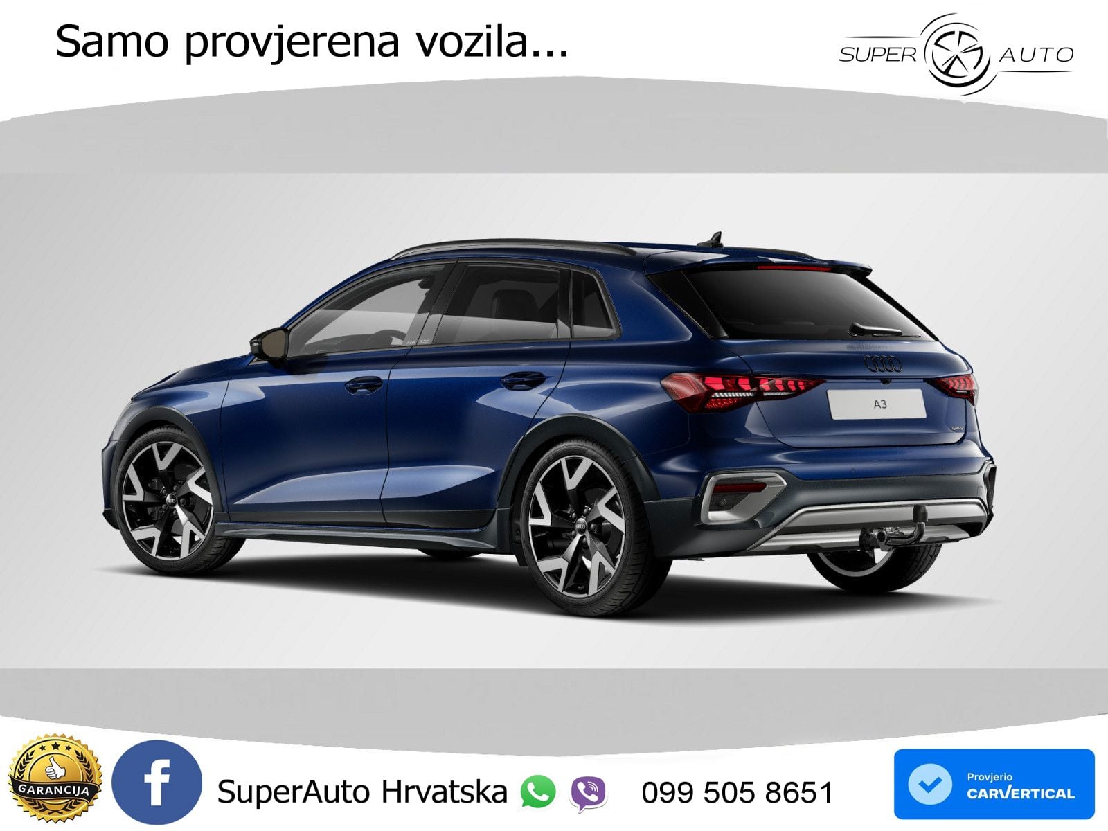 Audi A3 allstreet 40 TFSI (204 KS) quattro S tronic LED+GR SJED+ACC