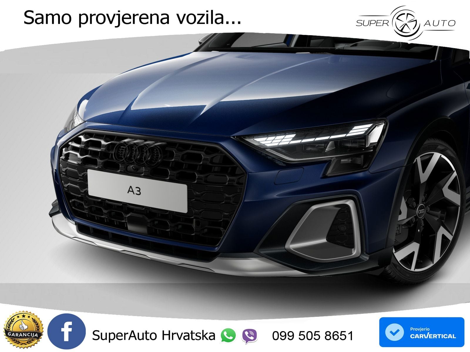 Audi A3 allstreet 40 TFSI (204 KS) quattro S tronic LED+GR SJED+ACC