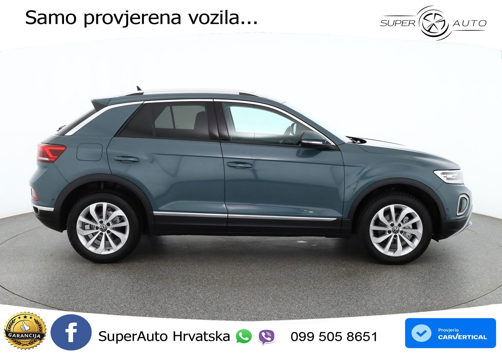 Volkswagen T-Roc 1.5 TSI (150 KS) DSG LED+GR SJED+ACC