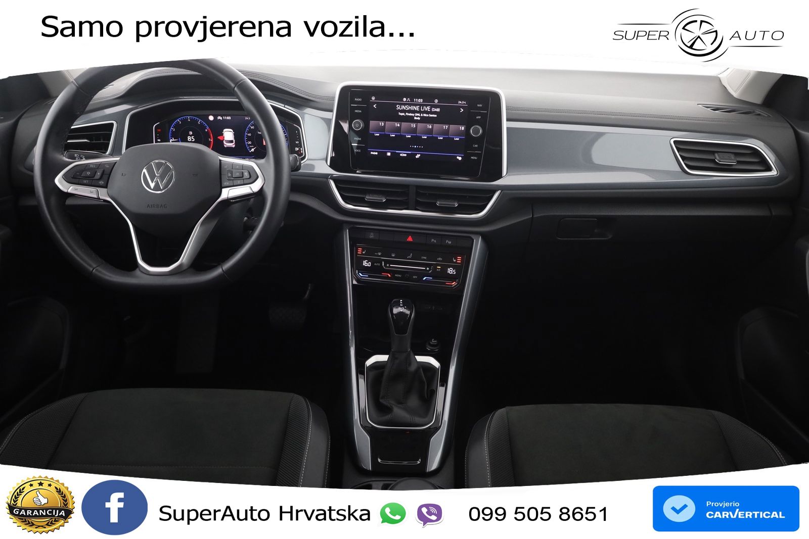 Volkswagen T-Roc 1.5 TSI (150 KS) DSG LED+GR SJED+ACC